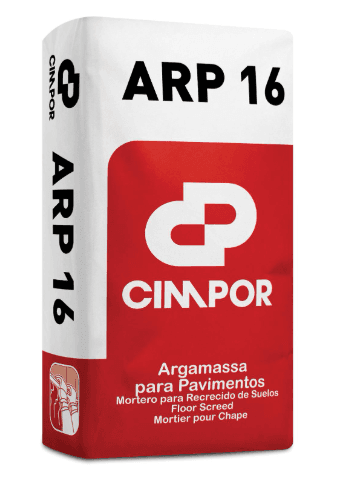CIMPOR ARGAMASSA DE REGULARIZAÇÃO DE PAVIMENTOS ARP 16 25KG - PALETE