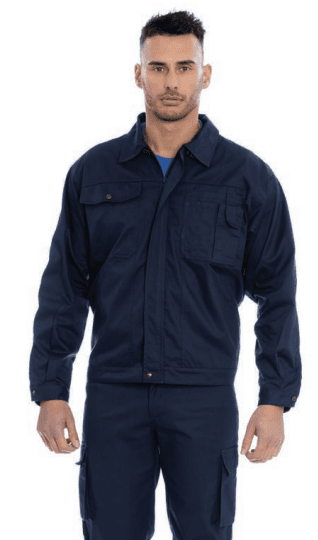 BLUSAO HOMEM - SARJA 100% ALGODAO 260GR/M2