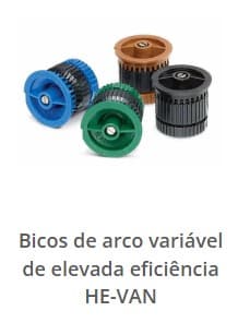 RAIN BIRD BICOS PULVERIZADORES SÉRIE HE-VAN