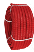 MANGA DUPLA PAREDE VERMELHO - TUBO FLEXIVEL - 250N