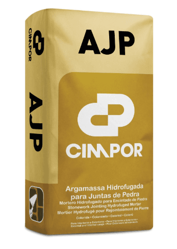 CIMPOR ARGAMASSA HIDROFUGADA PARA JUNTAS DE PEDRA AJP2 25KG - PALETE