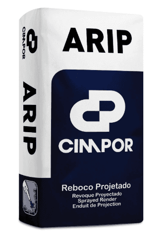 CIMPOR ARGAMASSA DE REBOCO INTERIOR PROJETADA ARIP 25KG - PALETE