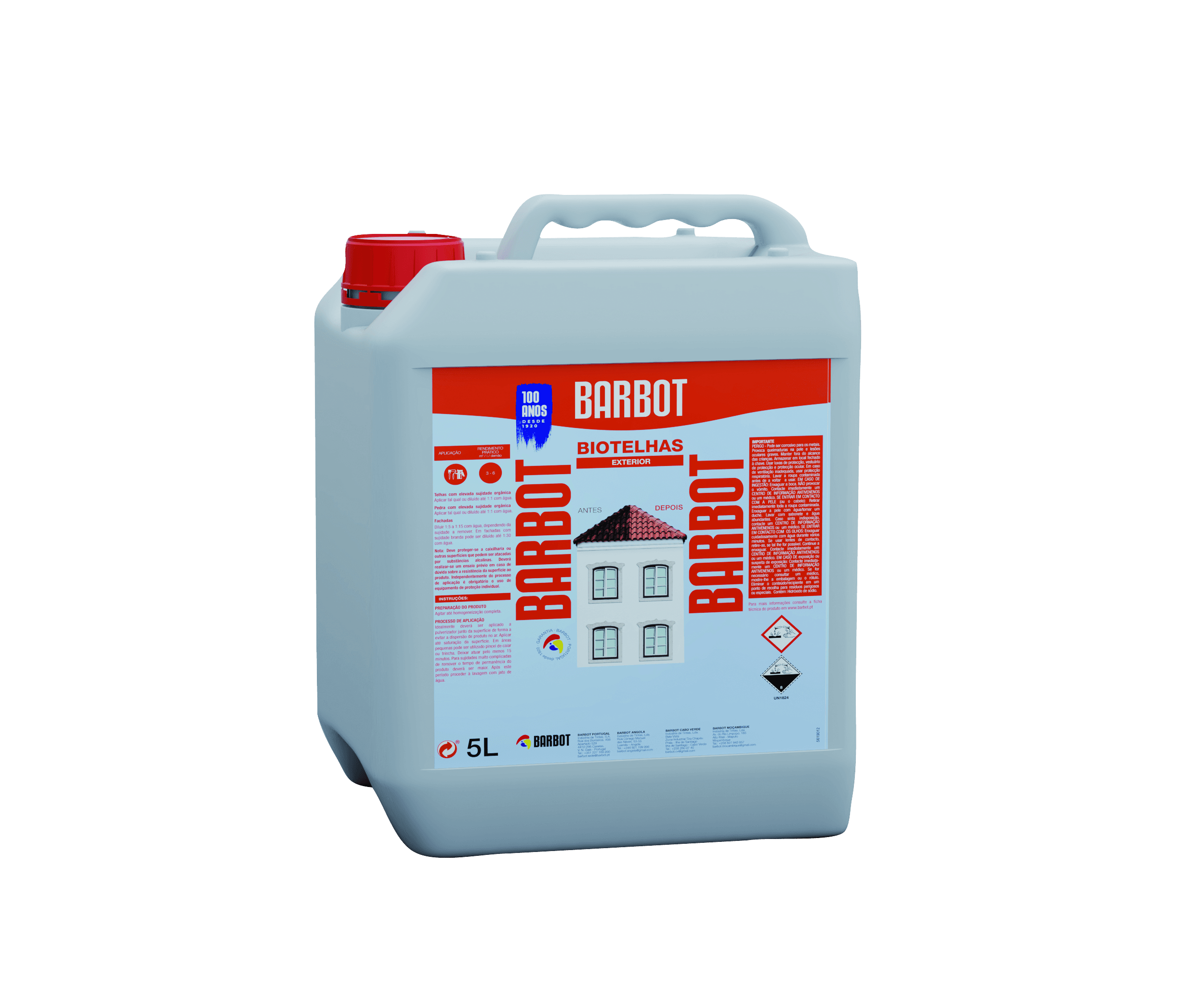BARBOT BIOTELHAS 10L