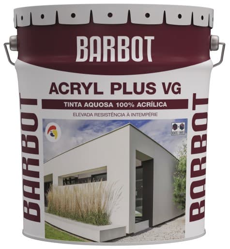 BARBOT ACRYL PLUS VG 15LT BRANCO